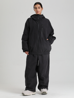 Women's Baggy Snwoboard Pants Minimalist Freeride Snow Pants