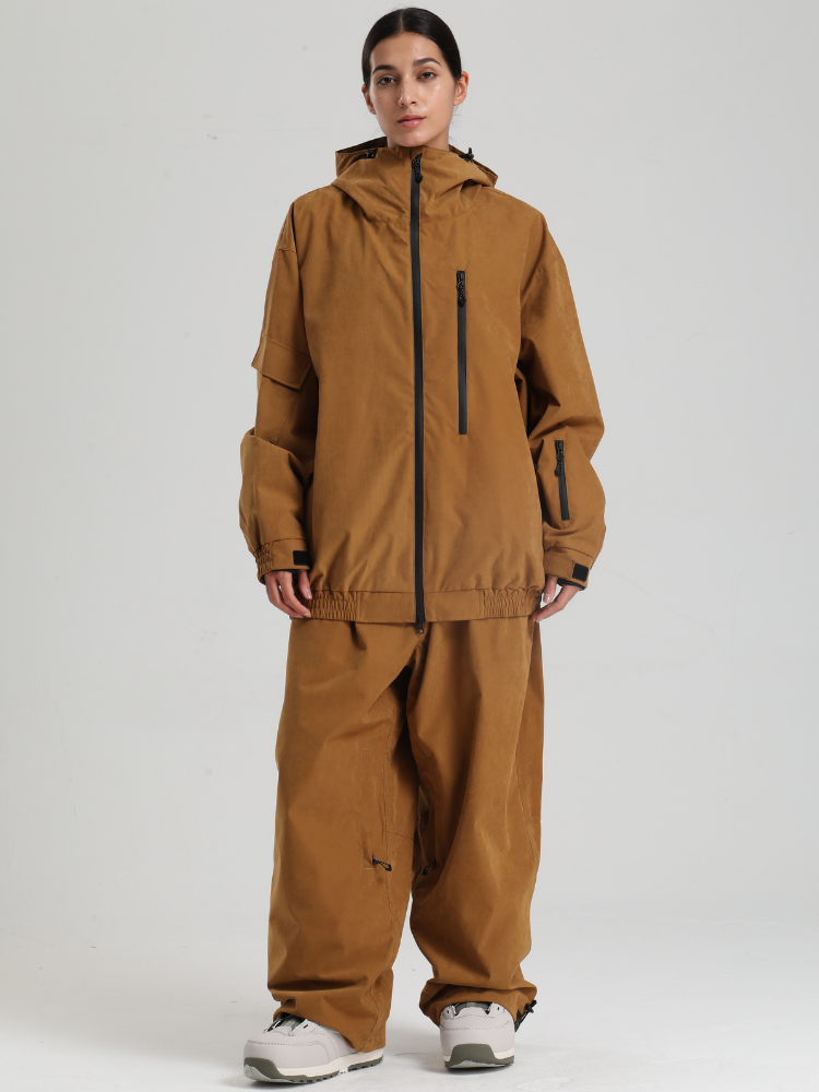 Women's Baggy Snwoboard Pants Minimalist Freeride Snow Pants