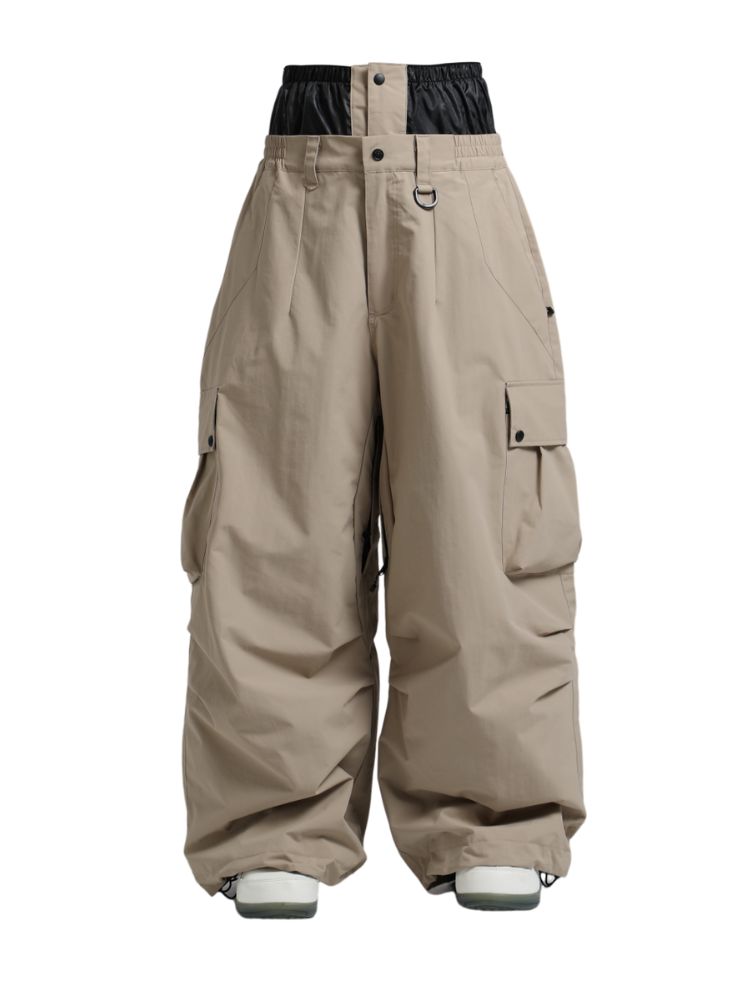 Men's Baggy Cargo Snowboard Pants