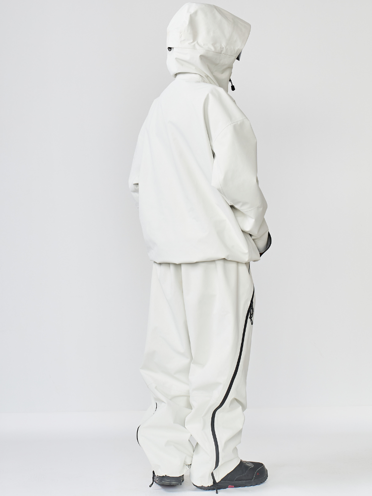 Unisex GlideFlow Shell Ski Jacket Baggy Snowbard Jacket