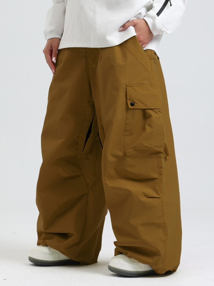 Men's Baggy Cargo Snowboard Pants