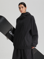 Women's Snow Jacket  Minimalist Freeride Baggy Snowboard Jacket