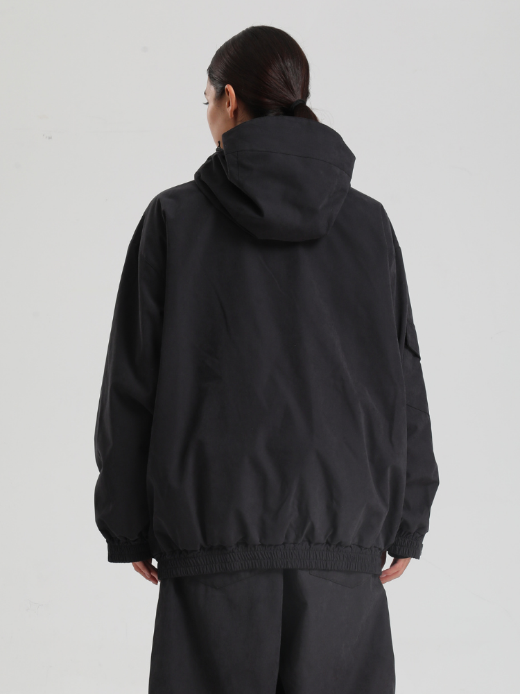 Women's Snow Jacket  Minimalist Freeride Baggy Snowboard Jacket