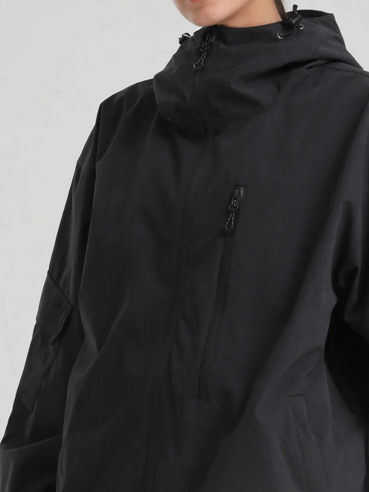 Women's Snow Jacket  Minimalist Freeride Baggy Snowboard Jacket