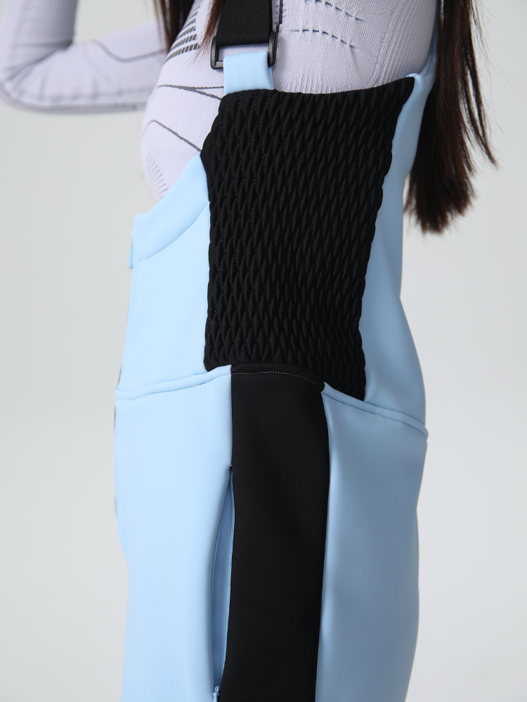 Women's Stretch Fleece-Lined Snow Bib