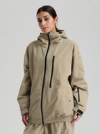 Women's Snow Jacket  Minimalist Freeride Baggy Snowboard Jacket