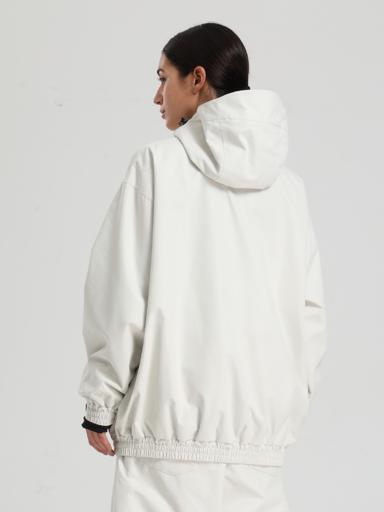 Women's Snow Jacket  Minimalist Freeride Baggy Snowboard Jacket