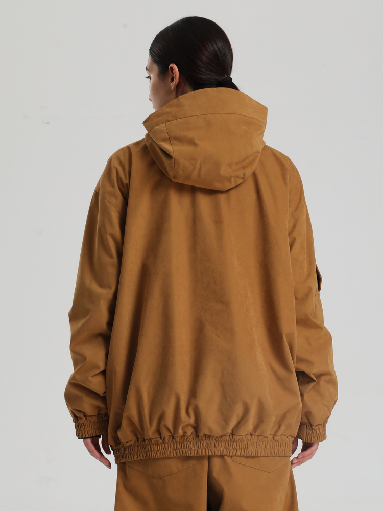 Women's Snow Jacket  Minimalist Freeride Baggy Snowboard Jacket