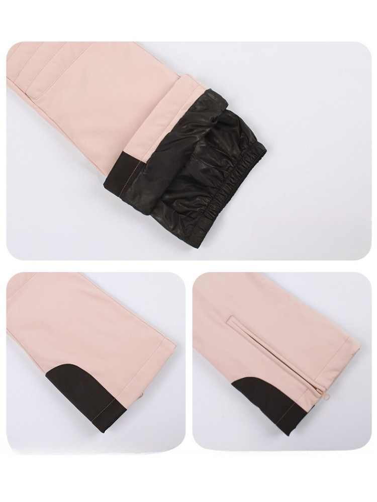 Women's Slim Ski Pants High Rise Flare Snowboard Pants & Bibs