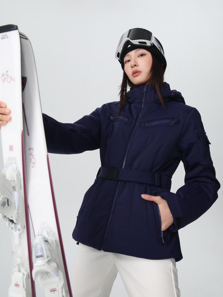 Women's Snowboard Jacket Chic Insulated Ski Jacket - Searipe