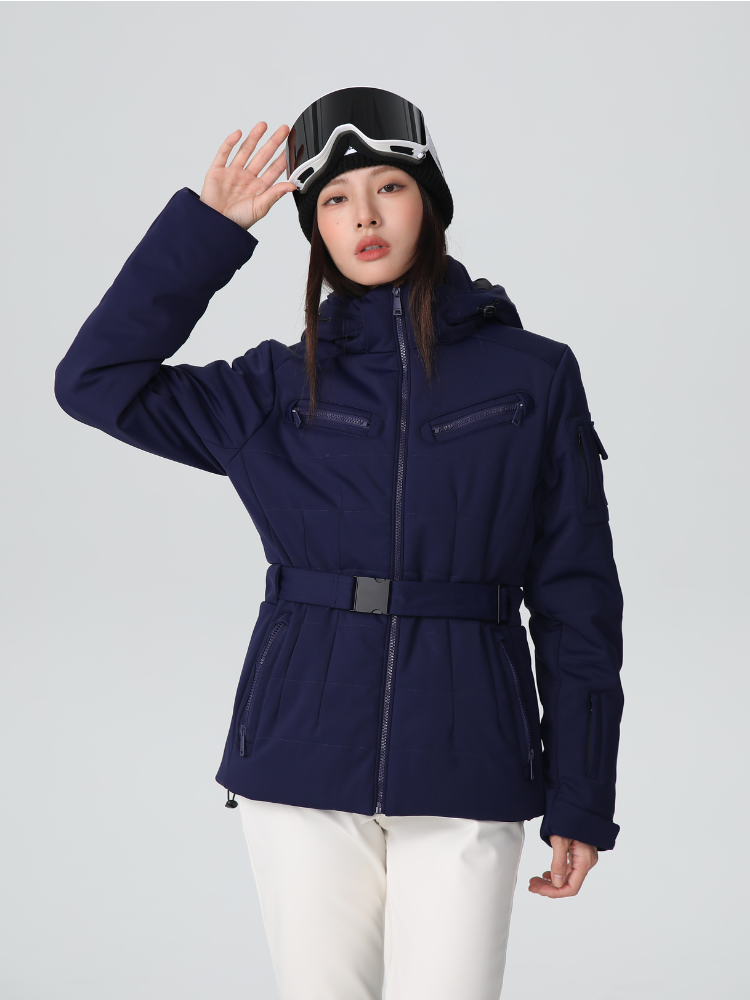 Women's Snowboard Jacket Chic Insulated Ski Jacket - Searipe
