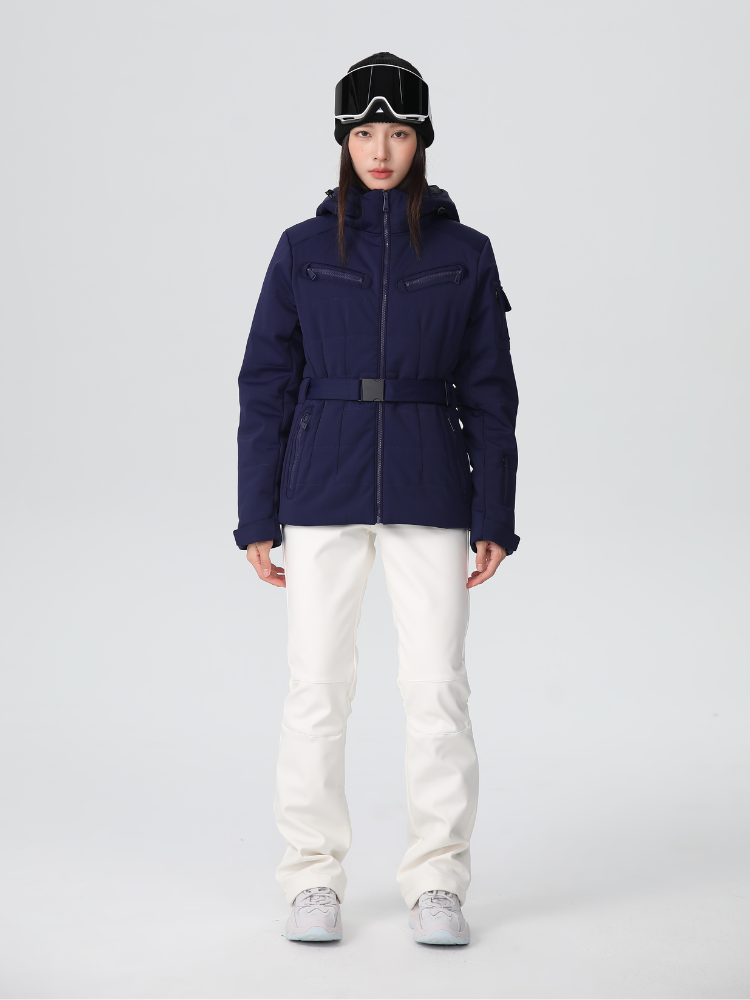 Women's Snowboard Jacket Chic Insulated Ski Jacket - Searipe