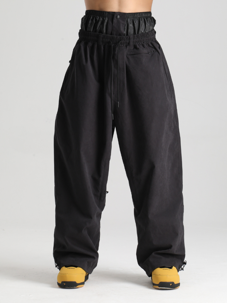 Men's Snow Pants Minimalist Freeride Baggy Snow Pants