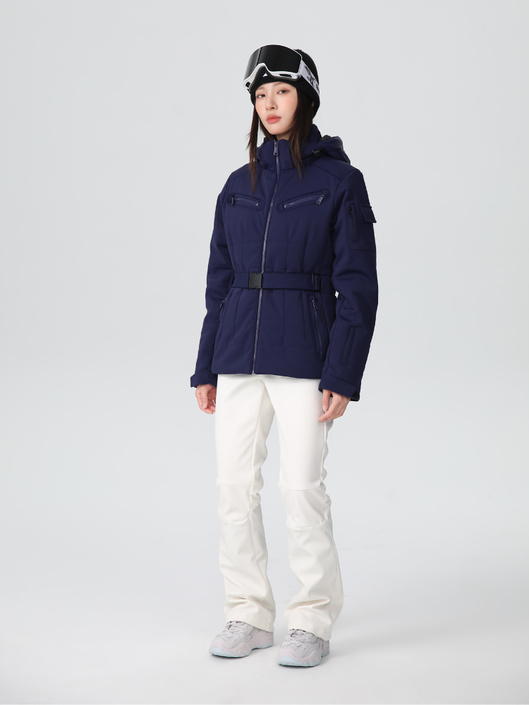 Women's Snowboard Jacket Chic Insulated Ski Jacket - Searipe