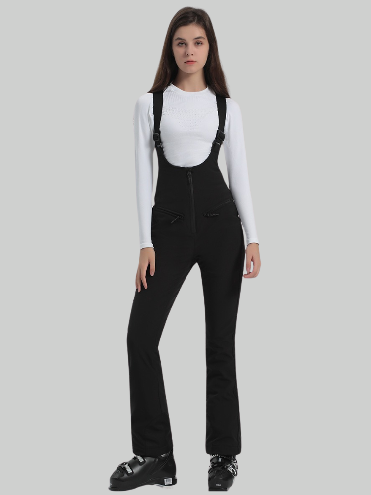 Women's Ski Bibs Trendy Slim Fit Snow Bibs Main image