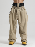 Men's Snow Pants Minimalist Freeride Baggy Snow Pants