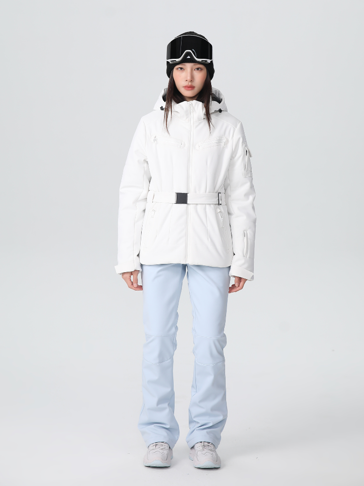 Women's Snowboard Jacket Chic Insulated Ski Jacket - Searipe