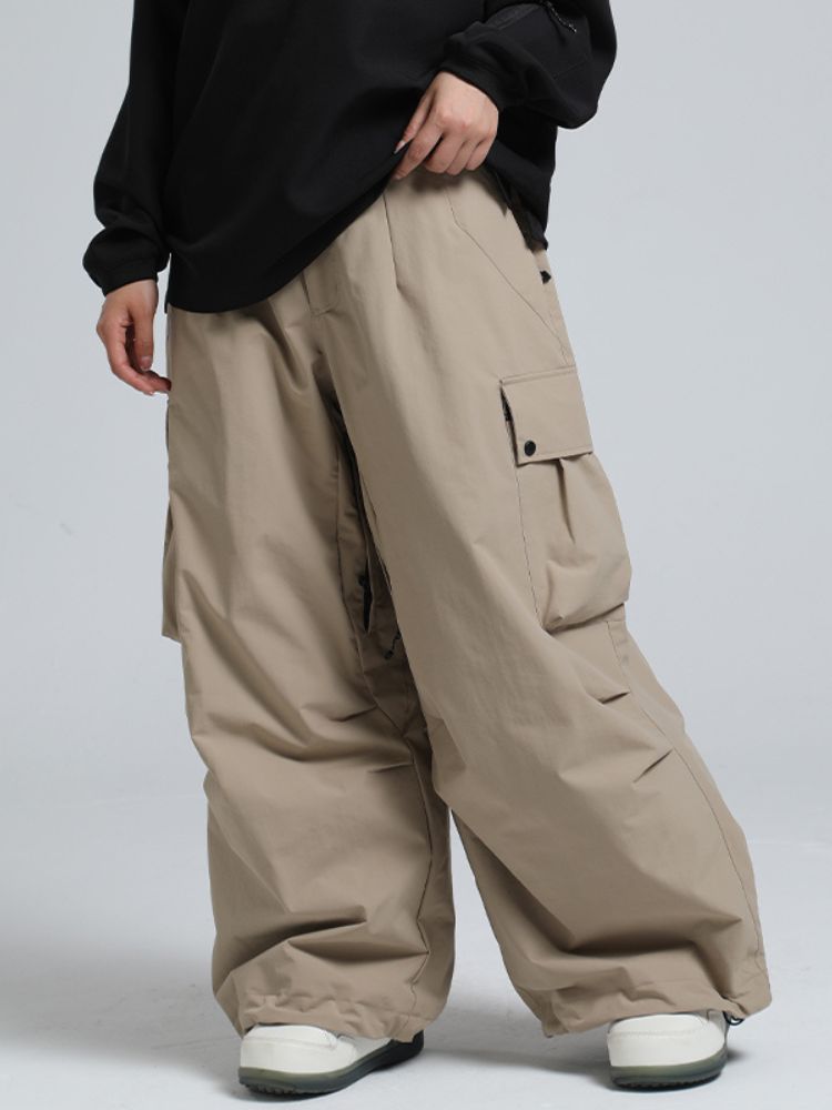Women's Baggy Cargo Snowboard Pants