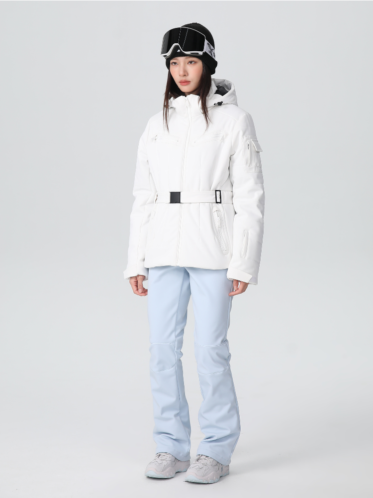 Women's Snowboard Jacket Chic Insulated Ski Jacket - Searipe