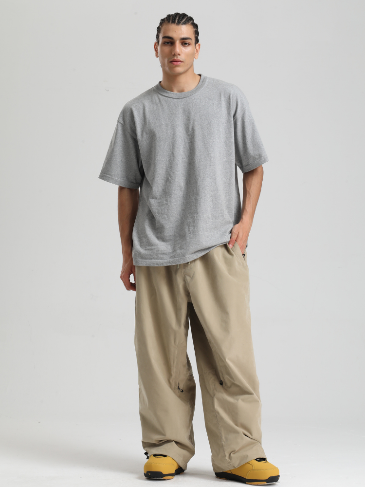 Men's Snow Pants Minimalist Freeride Baggy Snow Pants