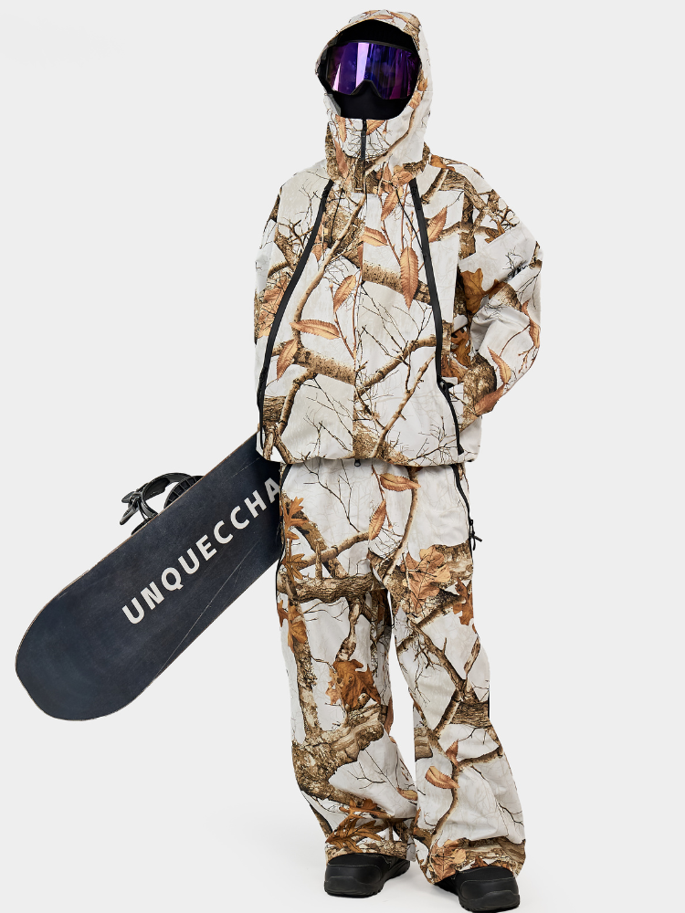 Unisex GlideFlow Shell Ski Jacket Baggy Snowbard Jacket
