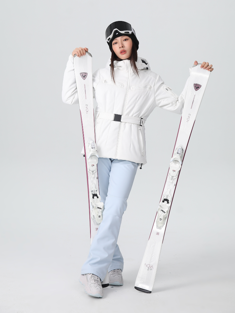 Women's Snowboard Jacket Chic Insulated Ski Jacket - Searipe