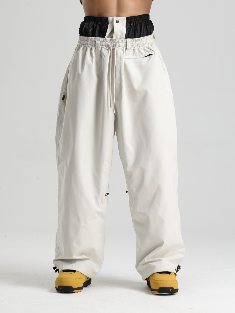 Men's Snow Pants Minimalist Freeride Baggy Snow Pants