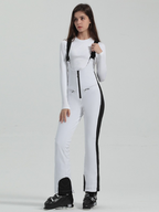 Women's Ski Bibs Trendy Slim Fit Snow Bibs