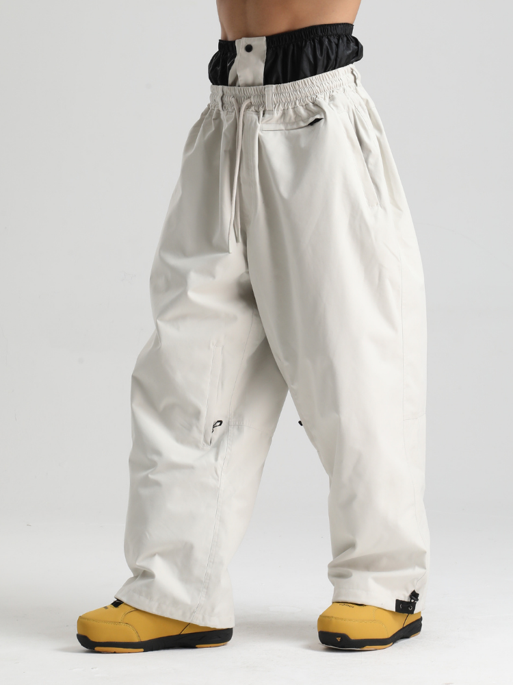 Men's Snow Pants Minimalist Freeride Baggy Snow Pants