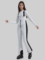 Women's Ski Bibs Trendy Slim Fit Snow Bibs