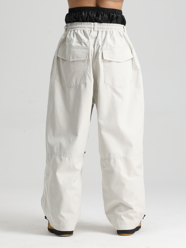 Men's Snow Pants Minimalist Freeride Baggy Snow Pants