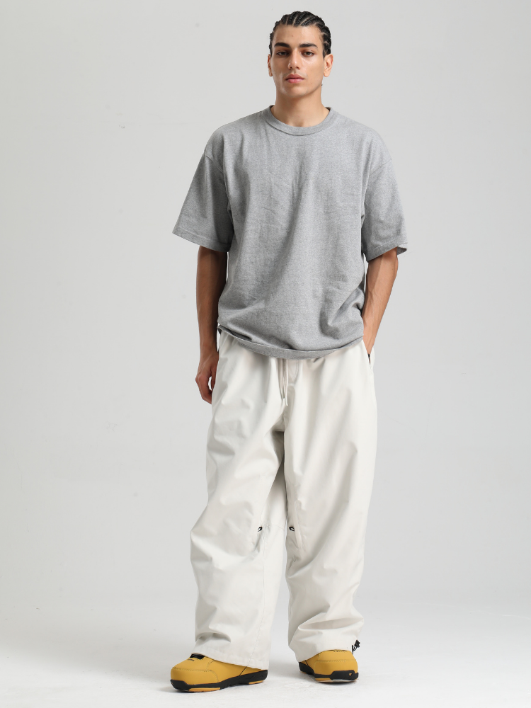 Men's Snow Pants Minimalist Freeride Baggy Snow Pants
