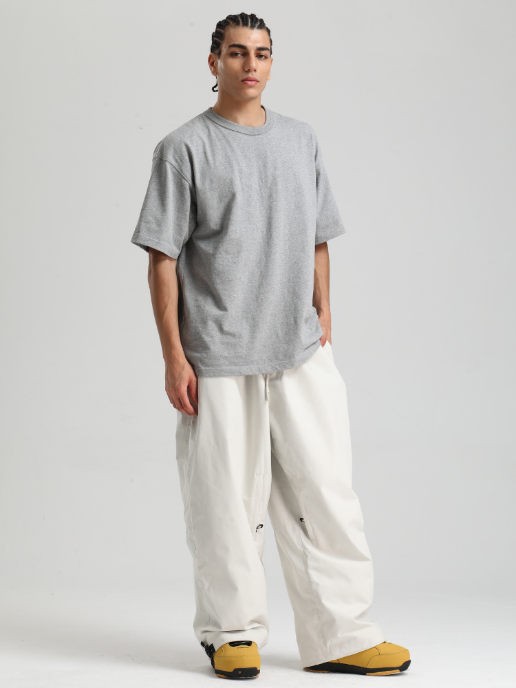 Men's Snow Pants Minimalist Freeride Baggy Snow Pants