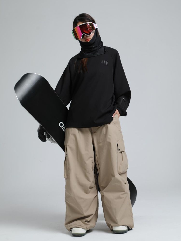 Women's Baggy Cargo Snowboard Pants