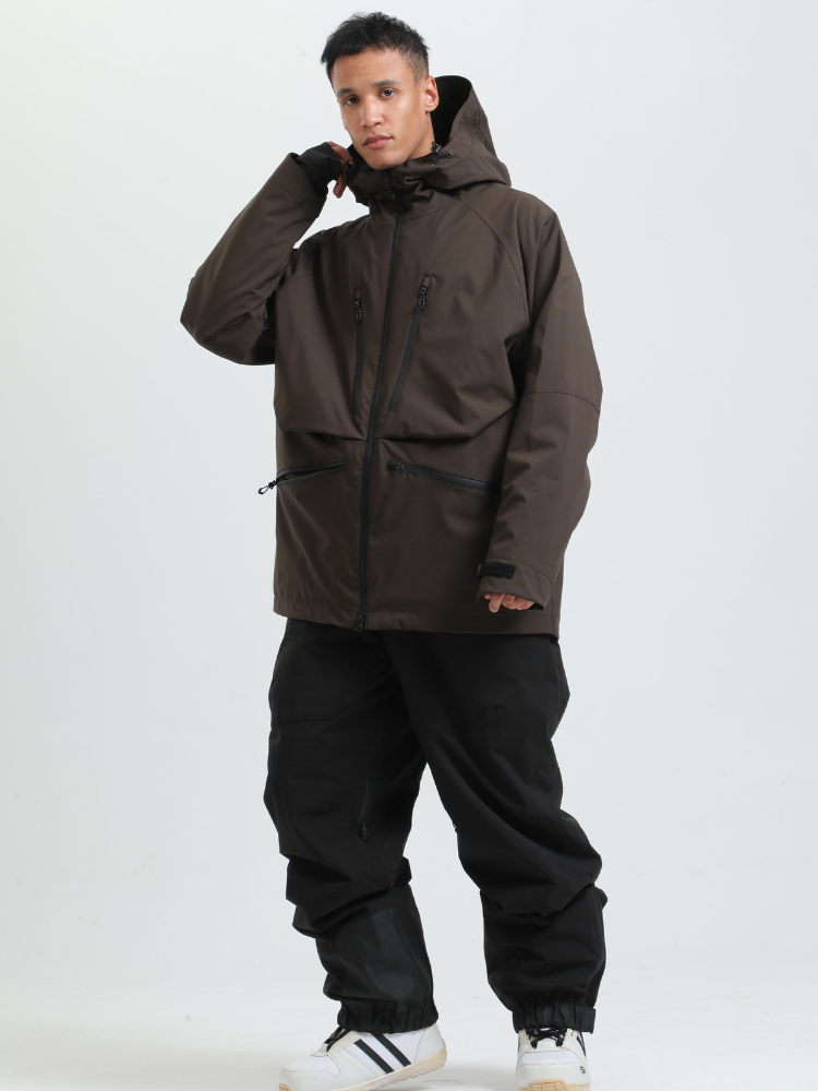 Men's Baggy Rider Cargo Snowboard Jacket