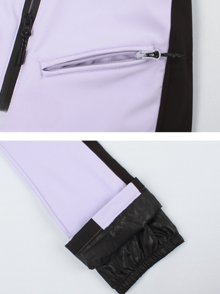 Women's Ski Bibs Trendy Slim Fit Snow Bibs