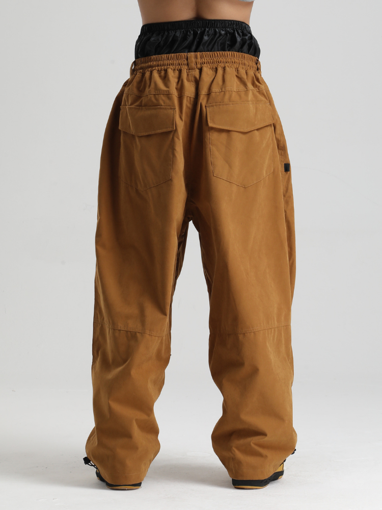 Men's Snow Pants Minimalist Freeride Baggy Snow Pants