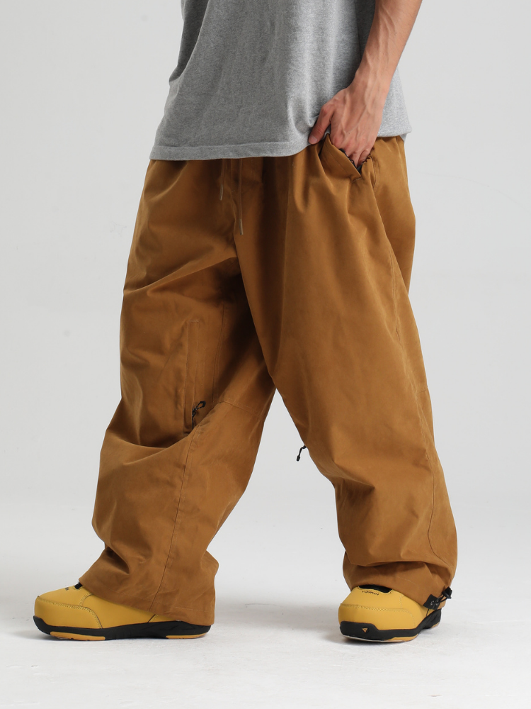 Men's Ski Pants Minimalist Freeride Snow Pants – Gsou Snow