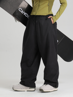 Women's Baggy Snwoboard Pants Minimalist Freeride Snow Pants