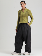Women's Baggy Snwoboard Pants Minimalist Freeride Snow Pants