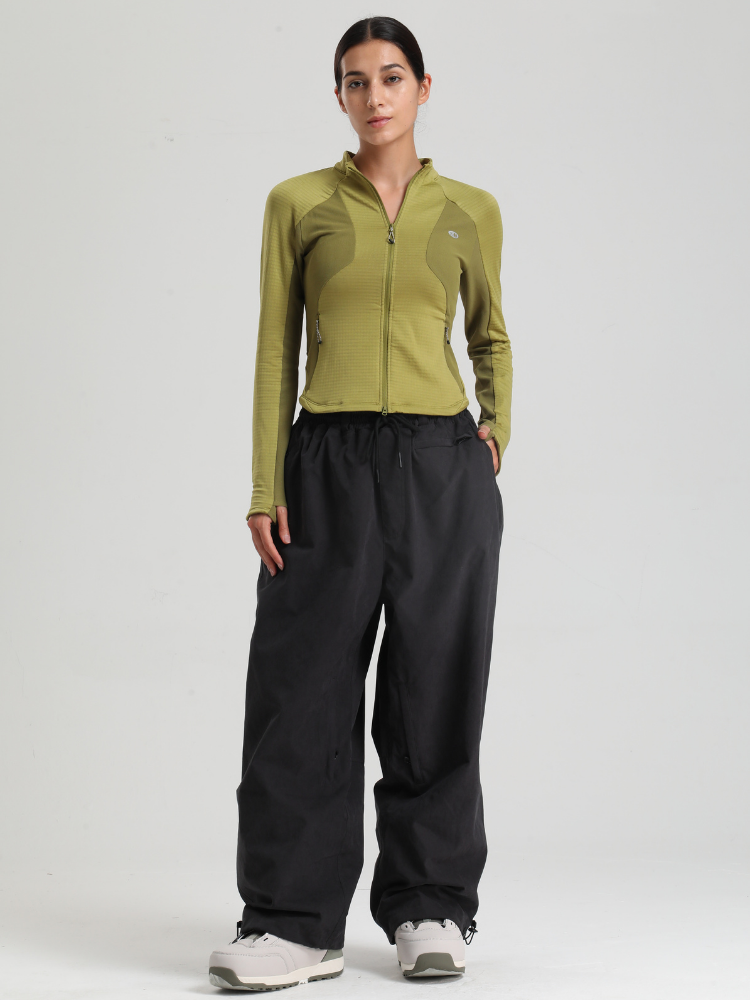 Women's Baggy Snwoboard Pants Minimalist Freeride Snow Pants