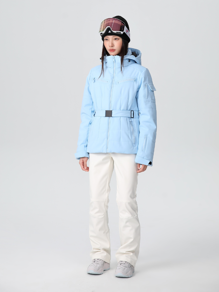 Women's Snowboard Jacket Chic Insulated Ski Jacket - Searipe