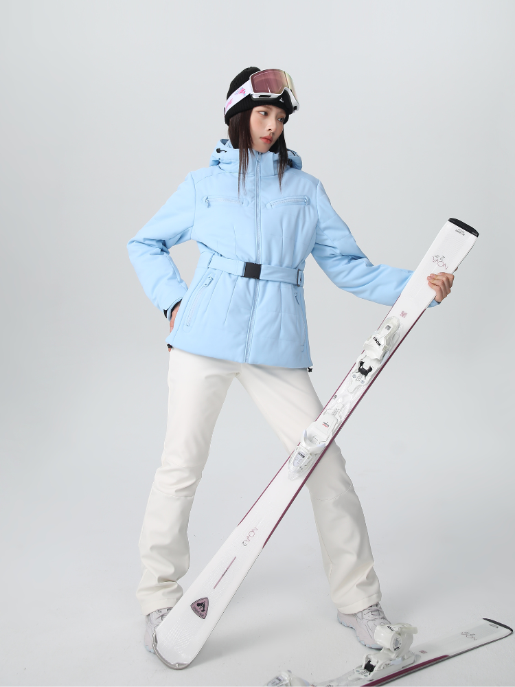 Women's Snowboard Jacket Chic Insulated Ski Jacket - Searipe