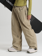 Women's Baggy Snwoboard Pants Minimalist Freeride Snow Pants
