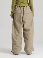 Women's Baggy Snwoboard Pants Minimalist Freeride Snow Pants