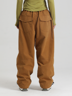 Women's Baggy Snwoboard Pants Minimalist Freeride Snow Pants