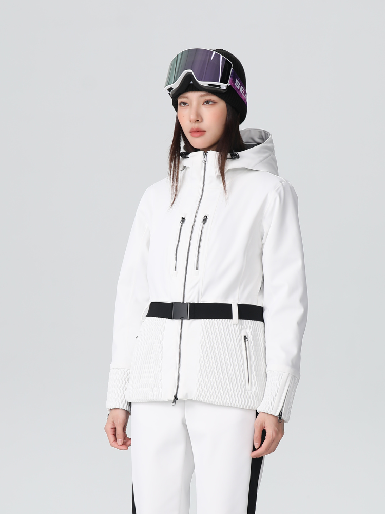 Women's Purple Slim Insulated Ski Jacket