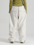 Women's Baggy Snwoboard Pants Minimalist Freeride Snow Pants