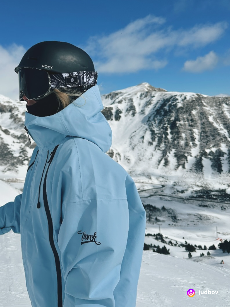 Unisex GlideFlow Shell Ski Jacket Baggy Snowbard Jacket - Doorek