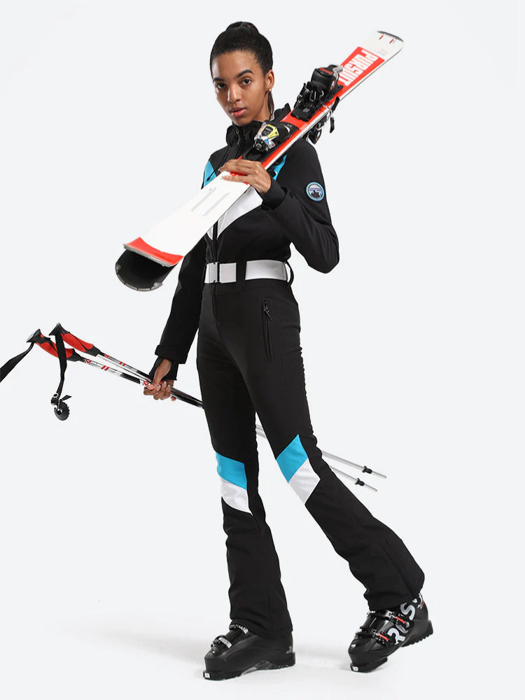 Women's Elegance Slim One Piece Ski Suits